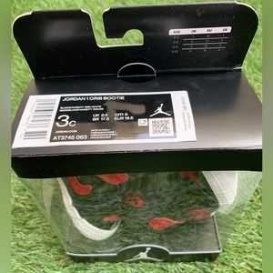 Jordan 1 Crib Bootie Size 3C